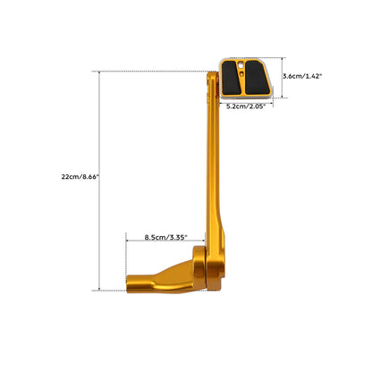 Brake Arm Lever Peg Pedal For Harley Low Rider Street Bob 18-24 Standard 20-25