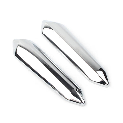 2PCS Windshield Windscreen Strut Covers Chrome For Honda Goldwing GL1800 2018-up