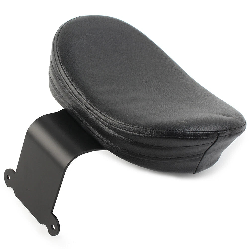 Drivers Rider Backrest Cushion Pad Fit For Honda Shadow Aero VT750 97-03 Black