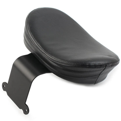 Drivers Rider Backrest Cushion Pad Fit For Honda Shadow Aero VT750 97-03 Black