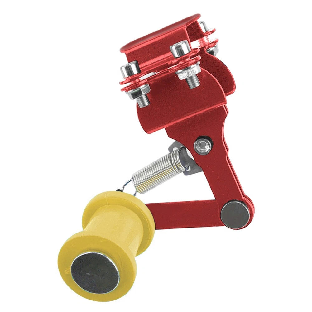 Universal Bolt On Chain Tensioner & Roller Adjuster Motorcycle ATV Dirt Bike Red