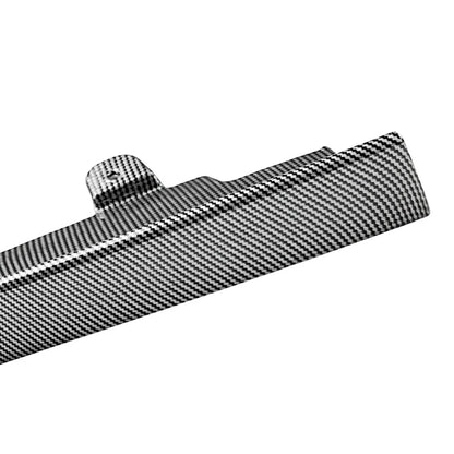 Carbon Look Rear Bumper Splitter Spoiler Lip For BMW X6 G06 M Sport 2019-2024