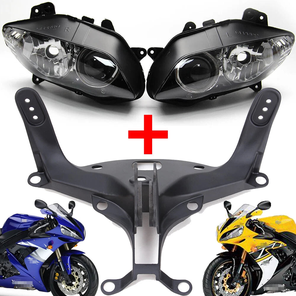 For 2004-2006 Yamaha YZF R1 YZF-R1 Front Headlight & Upper Fairing Stay Bracket