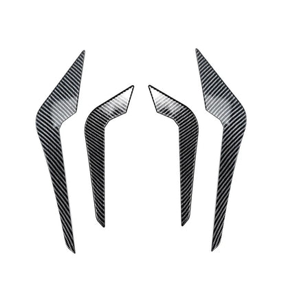 Front Bumper Lip Spoiler Splitter Side Cover For BMW 2 Series M2 F87 2016-2021