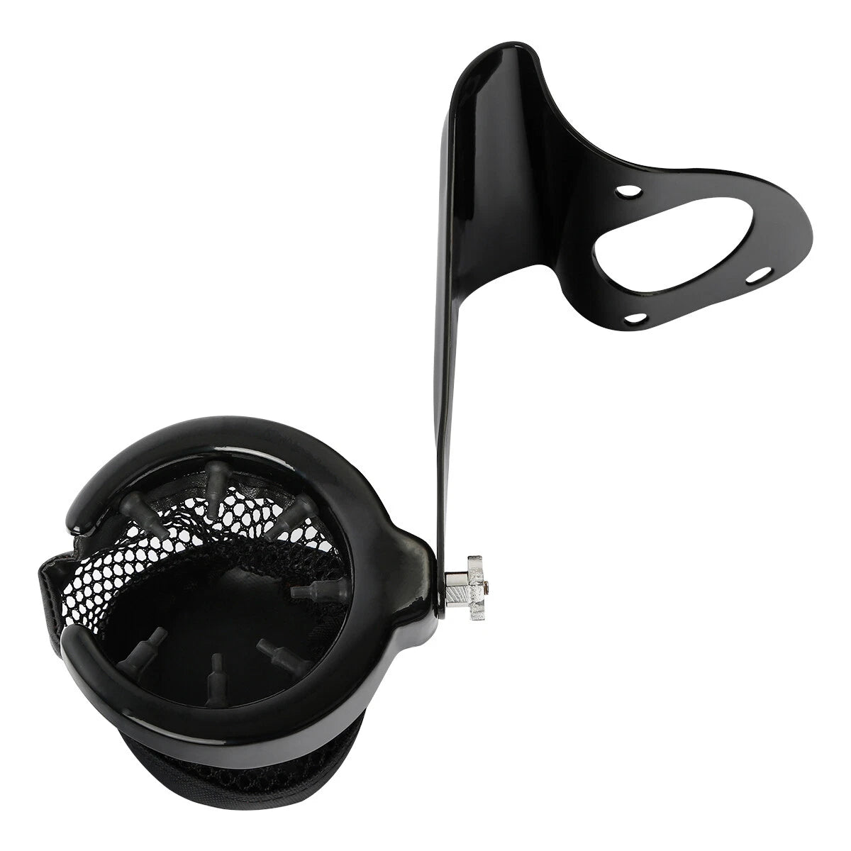 Rear Drink Cup Holder Passenger Fit For Harley Touring Street Road Glide 2014-Up