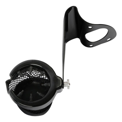 Rear Drink Cup Holder Passenger Fit For Harley Touring Street Road Glide 2014-Up