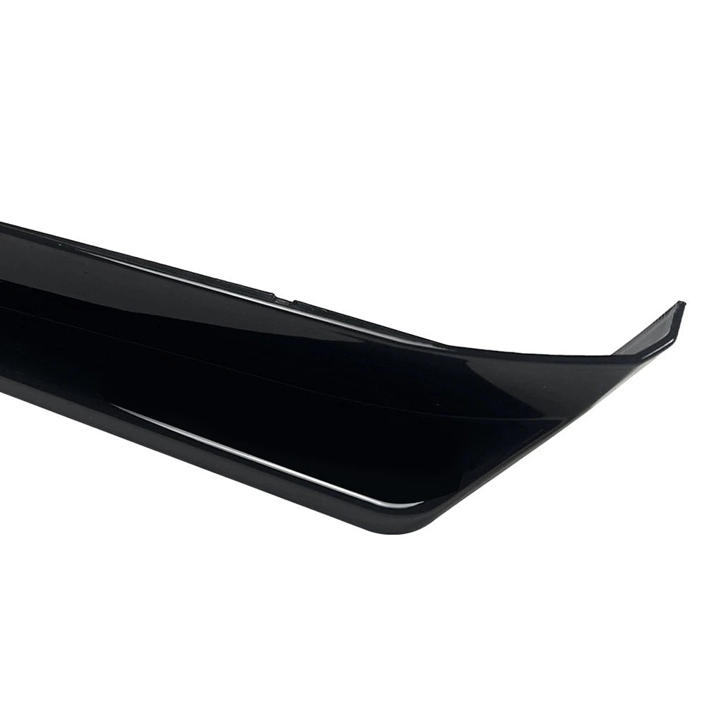 2pcs Glossy Black Rear Bumper Side Aprons Spats For Suabru WRX STI VA 2015-2021