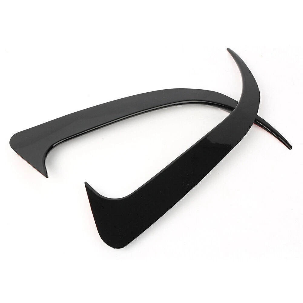 Rear Canard Air Vent Cover Trim for Benz CLA200 CLA220 CLA250 ABS Black Motor