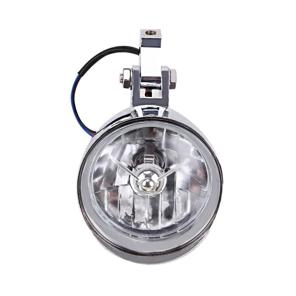 Motorcycle Chrome Aluminum Bullet Headlight Lamp Fit For Harley Bobber Chopper