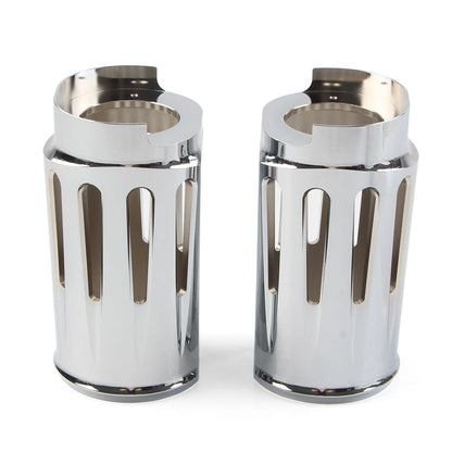 Fork Boot Slider Covers Pair Fit Harley Electra Street Road Glide King CVO 14-22