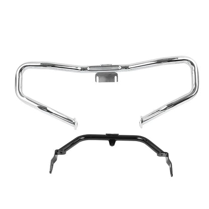 Chrom Engine Crash Bar Fairing Support Bracket For Harley Road Glide FLTRX 15-23