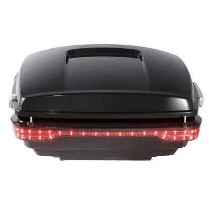 King Trunk Smoked LED Light Side Marker Fit For Harley Electra Glide 2014-2025
