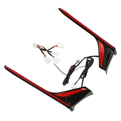 Saddlebag Accent Rear Fender Tip Run Brake Vertical Light For Honda F6B 13-17 16