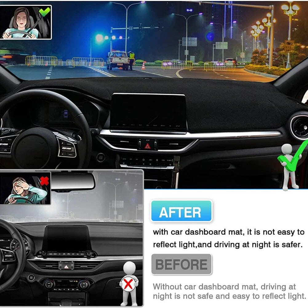 Dash Mat Dashboard Cover Dash Cover Mat Fit Kia Forte 2019-23 K3 Cerato 19-22