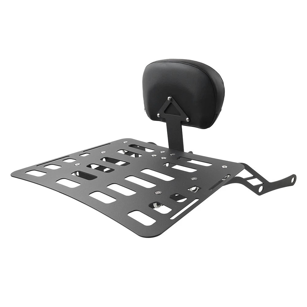 Matte Rear Sissy Bar Backrest w/Luggage Rack For Can Am Spyder F3 F3-S 2015-2025