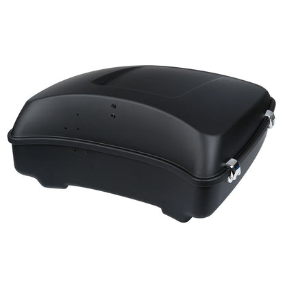 Matt Chopped Trunk Pad Mount Rack Fit For Harley Road Glide King 14-25