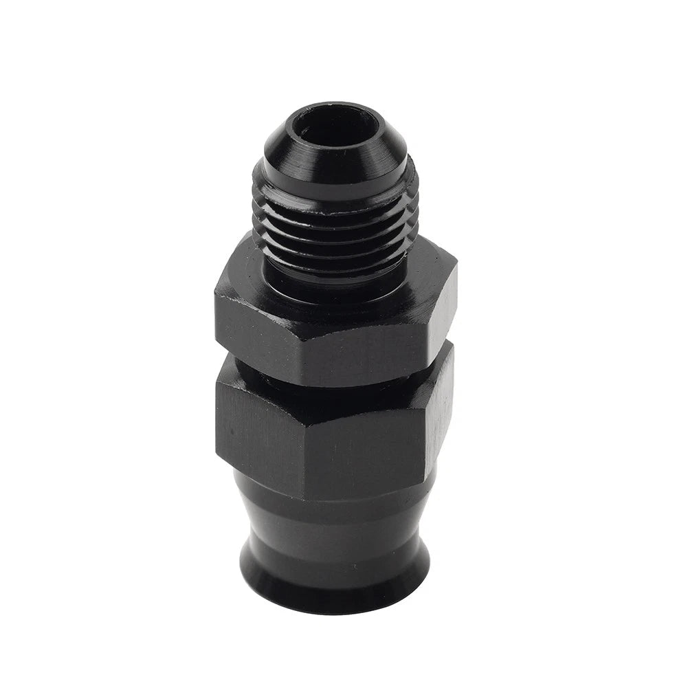 Aluminum 6AN Male to 3/8" Tube Hardline Fuel Line Compression Fitting Adapter