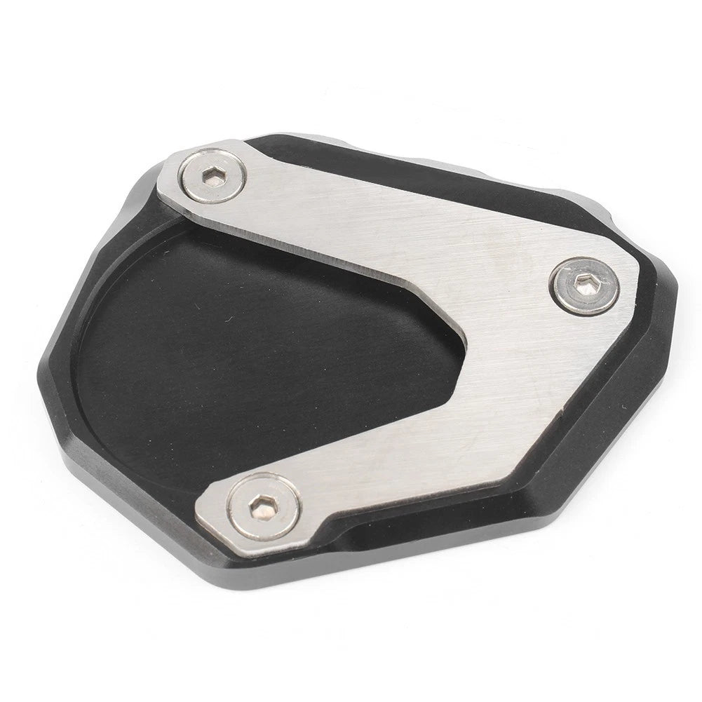BLK Kickstand Side Stand Extension Plate Pad for BMW 04-13 R1200RT 03-07 R1200ST