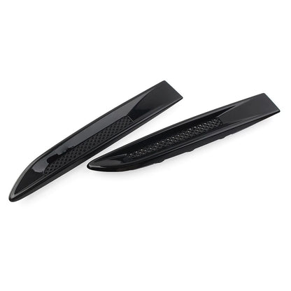 Front Fender Air Vent Outlet Grille Trim Black For Jaguar XE F-Pace 2016-2020