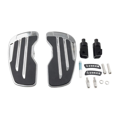 Front Rider Footboards Footpegs Pedals For Honda Gold Wing GL1800 2001-2024