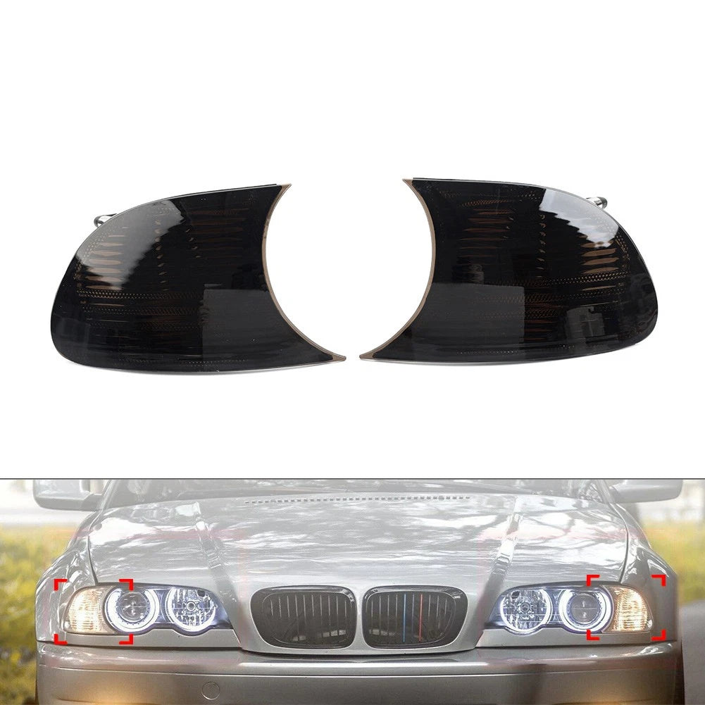 Marker Turn Signal Blinker Corner Light Lamp For BMW 3 Series E46 2 Door 1998-01