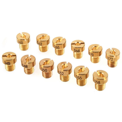 12pcs 5mm Carburetor Carb Main Jets Replacement Fit #45-#72 Dellorto sha phbg US