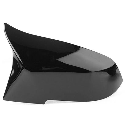 2 x Rearview Mirror Cover Caps Black Protect Fit BMW F20 F21 F30 F31 F32 F34 E84