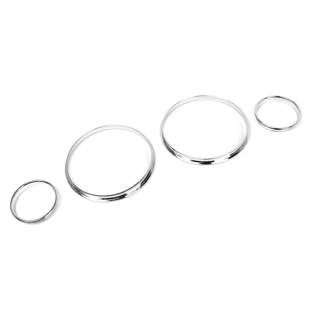 Speedometer Gauge Dial Rings Bezel Trim For BMW 5 7 Series E39 E38 M5 X5 E53