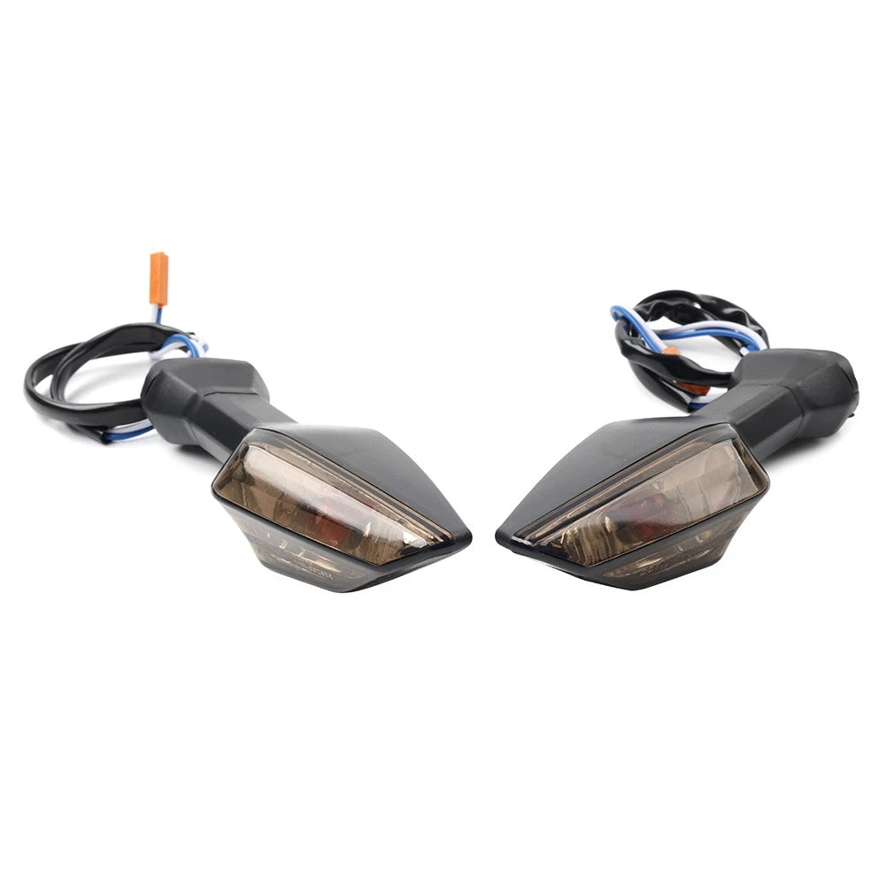 Smoke Rear Turn Signal Indicator Lamp Fit Kawasaki Ninja 250 300 400 650 1000