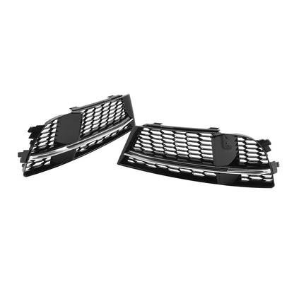 Front Bumper Fog Light Cover Honeycomb Grille For Audi A3 2016-2020