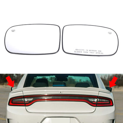 1 Pair Exterior Side Mirror Glass Heated For Chrysler 200 300 For Dodge Charger