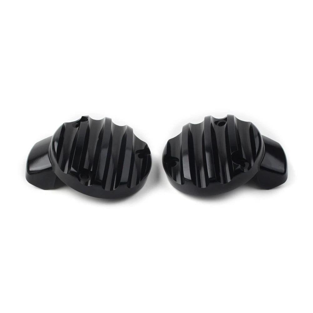 2 Pcs Throttle Covers Throttle Body Covers Kit Black Fit For Bobber 2017-2020