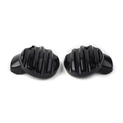 2 Pcs Throttle Covers Throttle Body Covers Kit Black Fit For Bobber 2017-2020