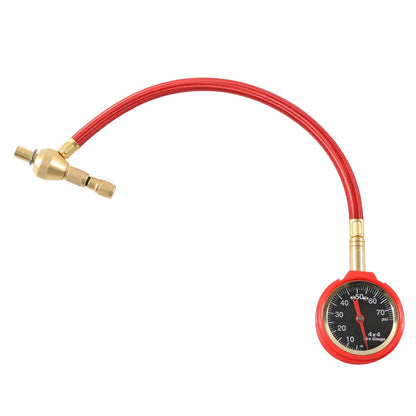 Tire Deflator Tire Pressure Gauge Rapid Air Down Offroad Kit For Offroad Tire