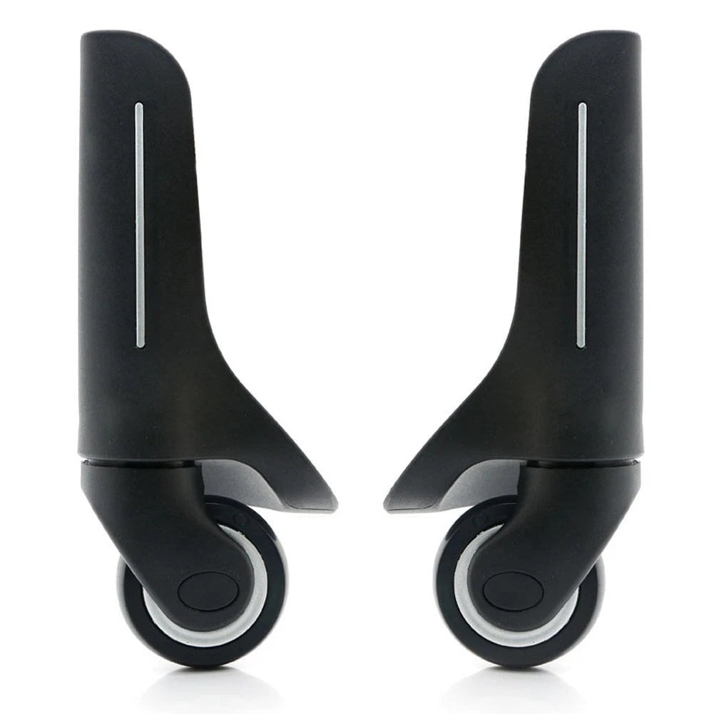2pcs Replacement Luggage/Suitcase Spare Swivel Rear Wheel 360° Spinner W032-A