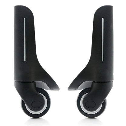 2pcs Replacement Luggage/Suitcase Spare Swivel Rear Wheel 360° Spinner W032-A