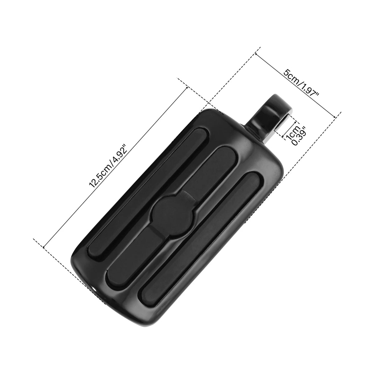 Foot Pegs Rest Male Mount Fit For Harley Touring Electra Street Road Glide Black