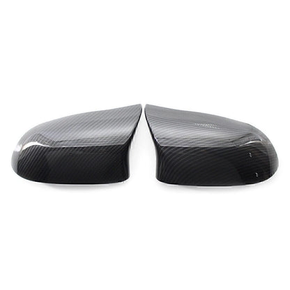 2X Carbon Fiber Rear View Mirror Cover Trim For BMW X5 F15 X6 F16 2014-2018 2015