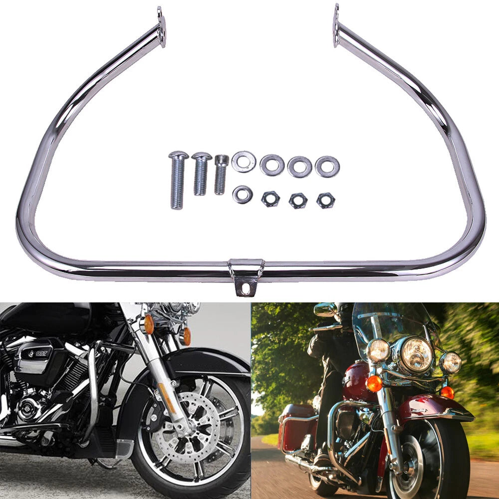 1 1/4" Highway Engine Guard Crash Bar Fit For Harley Touring 1997-2008 2009-2023