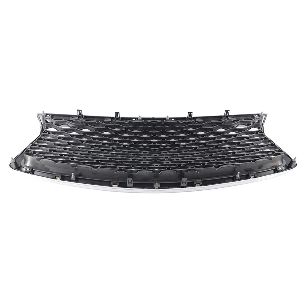 Front Bumper Center Upper Mesh Grille Grill Fit Infiniti Q50 Q50S 2018-2023 USA