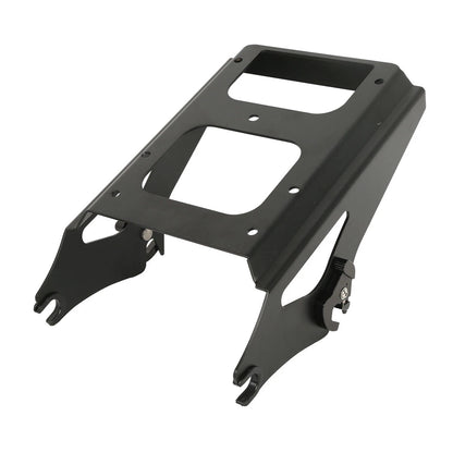 Chopped Trunk Pad Mount Rack Fit For Harley Road Glide 09-13 12 Black