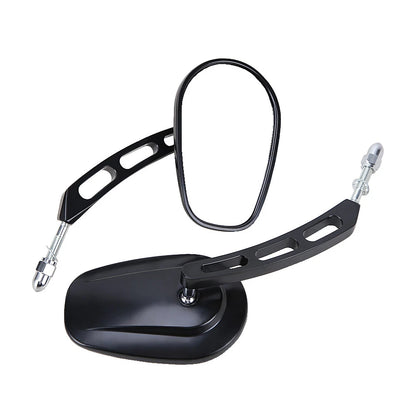 Motorcycle Rear View Mirrors For Harley Touring Street Road Glide King Sportster