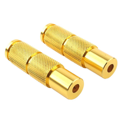 For Motorcycle  Pegs Footpegs Rear Set Pedals Racing Universal Yellow