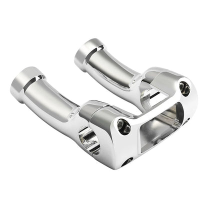 4" Handlebar Riser Clamp Kit Fit For Harley Breakout Street Bob 2018-24 1.25"Bar