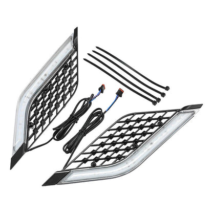 LED Radiator Grill Panels Light Fit For Honda Gold Wing Tour DCT Airbag 18-Up US