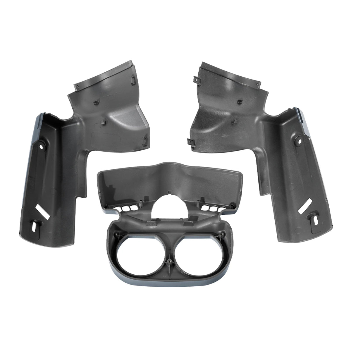 Instrument Housing Switch &Panel Trim For Harley FLTRX FLTRXS 15-Up Gunship Gray