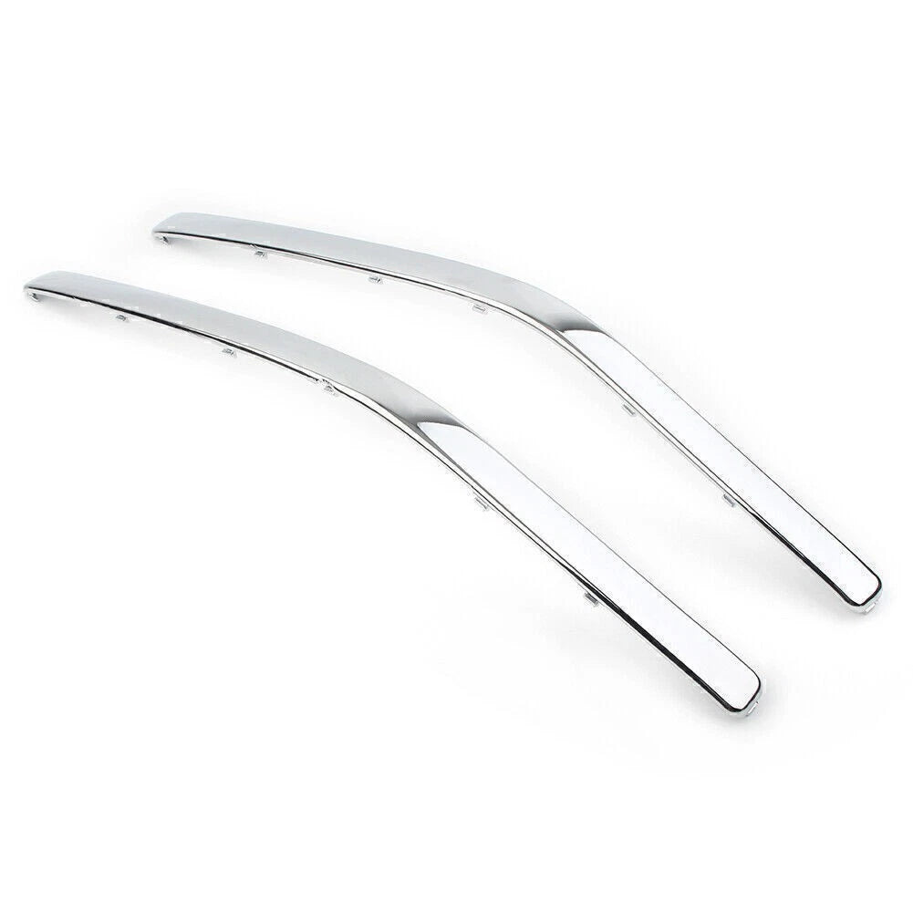 Front Side Fairing Cowl Edge Molding Trim Fit Honda GL1800 2001-2006 Chrome ABS
