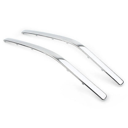 Front Side Fairing Cowl Edge Molding Trim Fit Honda GL1800 2001-2006 Chrome ABS