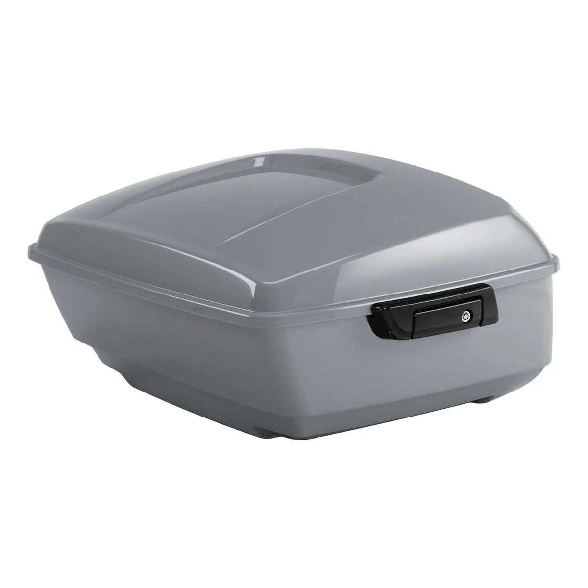 King Trunk Backrest Mount Rack Fit For Harley Electra Glide 14-Up Billiard Gray