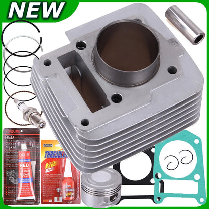 Big Bore Cylinder Piston Gasket Top End Rebuild Kit For Yamaha TTR125 2000-2005